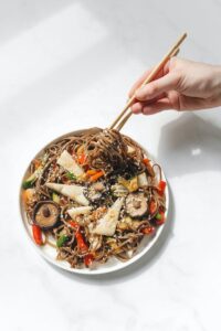 how many calories in stir fry vegetables